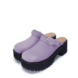 [Margesherwood] / ☆ 70's CLOGS / denim Marge Sherwood Black 70's Clogs Marge Sherwood